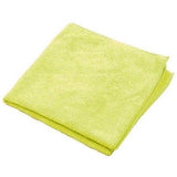 MicroWORKS® Standard Microfiber Towel - 16" x 16", Yellow
