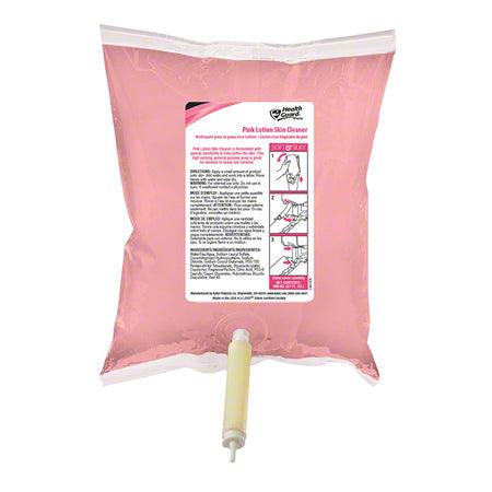 Health Guard® Pink Lotion Skin Cleaner - 800 mL Bag-in-Box