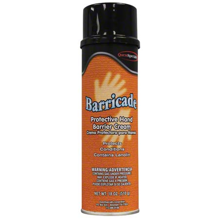 Quest Barricade Protective Hand Barrier Cream -18 oz. Net Wt