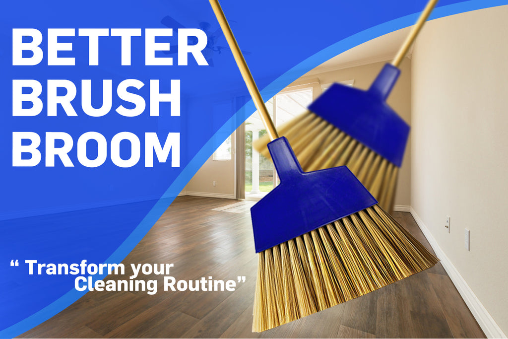Sweep Away the Mess with the Better Brush Large Flagged Angle Broom!