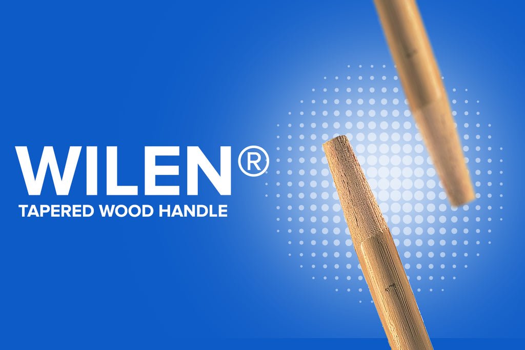 Elevate Your Cleaning Efficiency with the Wilen® Tapered Wood Handle