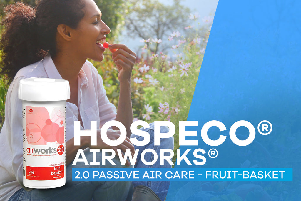 Immerse Your Space in Nature's Bounty with HOSPECO® AirWorks® 2.0 Passive Air Care - Fruit Basket