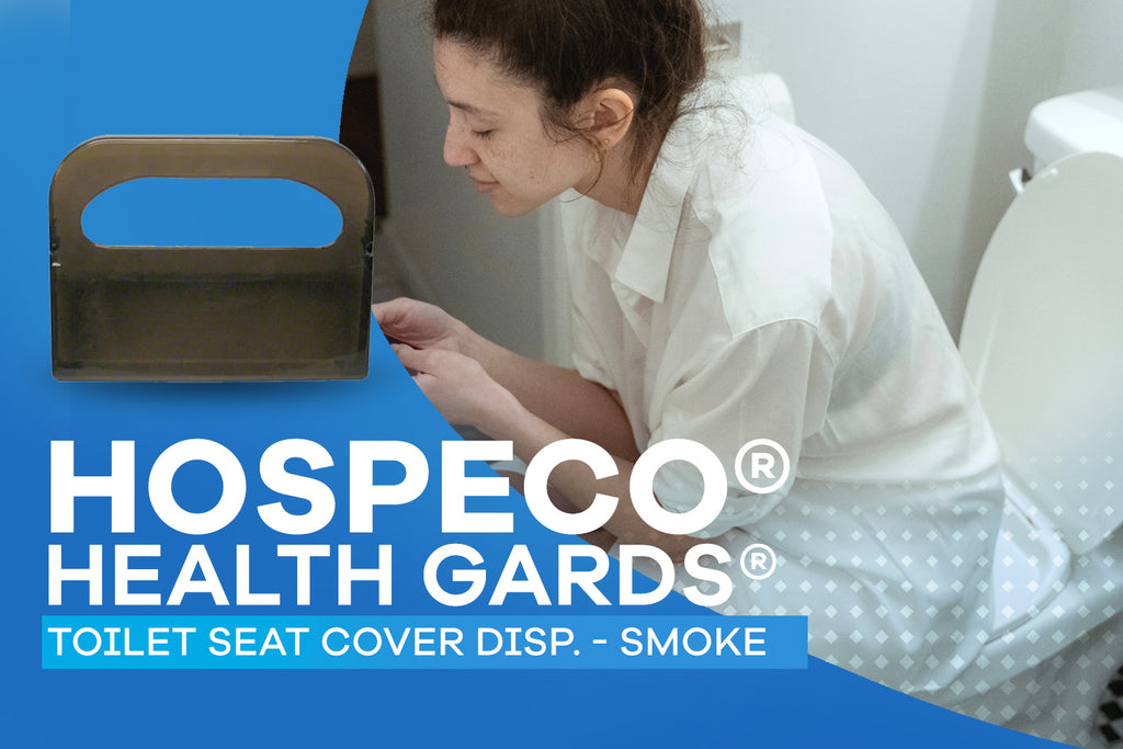 Enhance Sanitation with the HOSPECO® Health Gards® Toilet Seat Cover Dispenser - Smoke