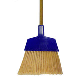 Better Brush Large Flagged Angle Broom w/4' Wood Handle