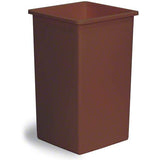 Continental Swingline™ Receptacle Base -25 Gallon, Brown