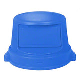 Continental Dome Top For 32 Gallon Huskee - Blue