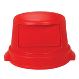 Continental Dome Top For 55 Gallon Huskee - Red