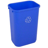 Continental Recycling Wastebasket - 41 1/4 Qt., Blue