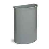 Continental Half Round Wall Hugger™ Container - Grey