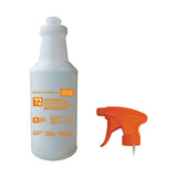 Enviro Solutions™ ES72 ORANGE 32 oz. H/D HMIS Bottle w/Trigger