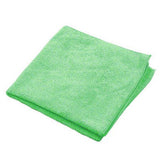 MicroWORKS® Standard Microfiber Towel - 16" x 16", Green